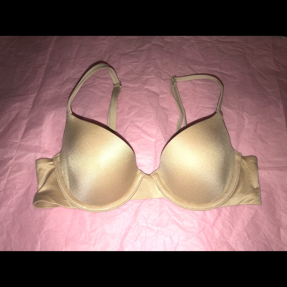 Nude Sunnie Demi bra 32B Aerie NWOT